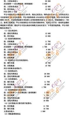 2010年注冊(cè)會(huì)計(jì)師考試《會(huì)計(jì)》輔導(dǎo)班預(yù)習(xí)講義(19)